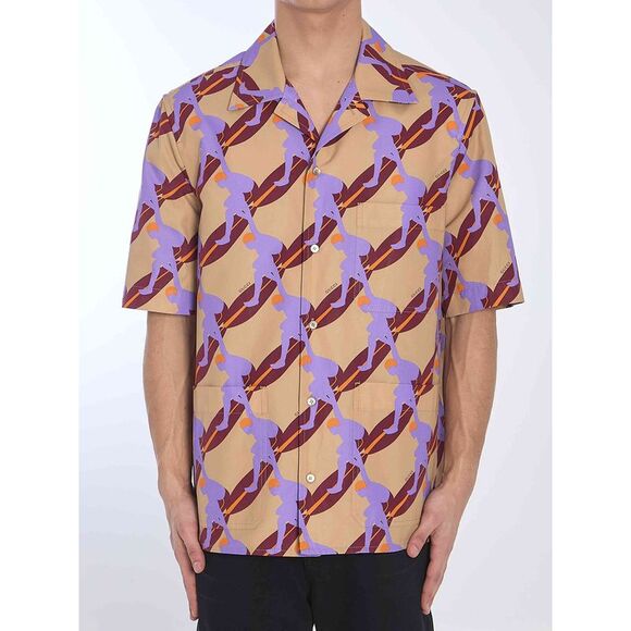 Gucci Men Printed Shirt